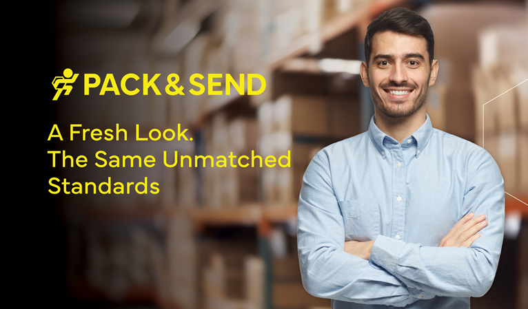 Welcome to the Future of Logistics: Introducing PACK & SEND's Bold New Look